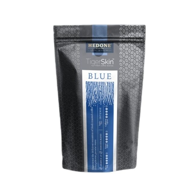 Cafea boabe, proaspat prajita, Hedone Cafe, TIGER SKIN BLUE Blend, 77% Arabica 23%Robusta, 1 kg