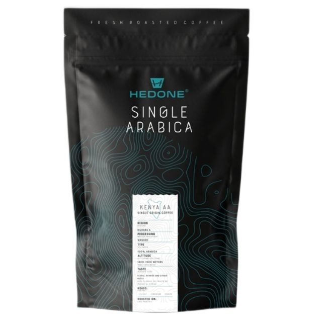 Cafea boabe, proaspat prajita, Hedone Cafe, KENIA AA, 100% Arabica, 250 g
