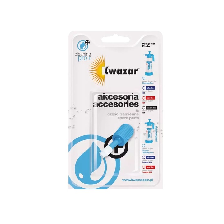 Duza articulata Kwazar, Albastru/Alb