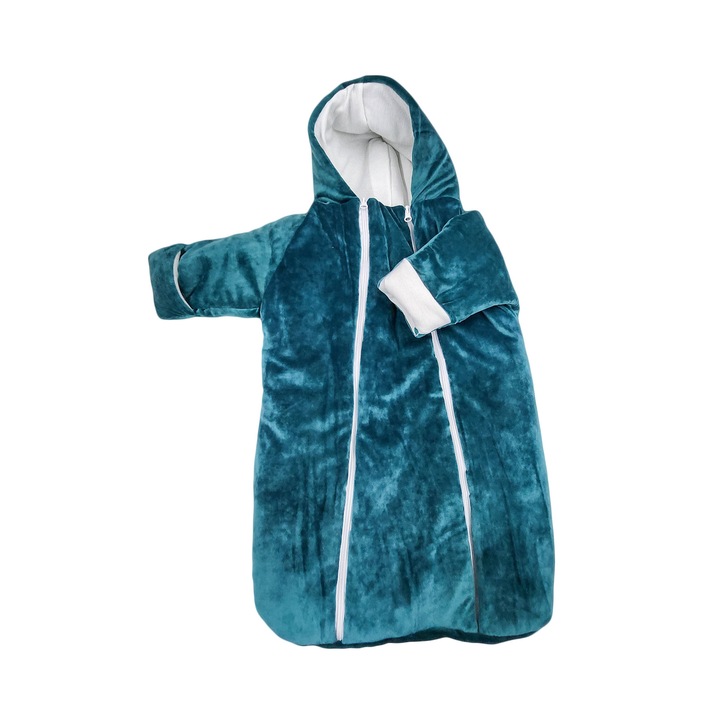 Port-bebe Ursulet turcoaz, varsta 3 luni