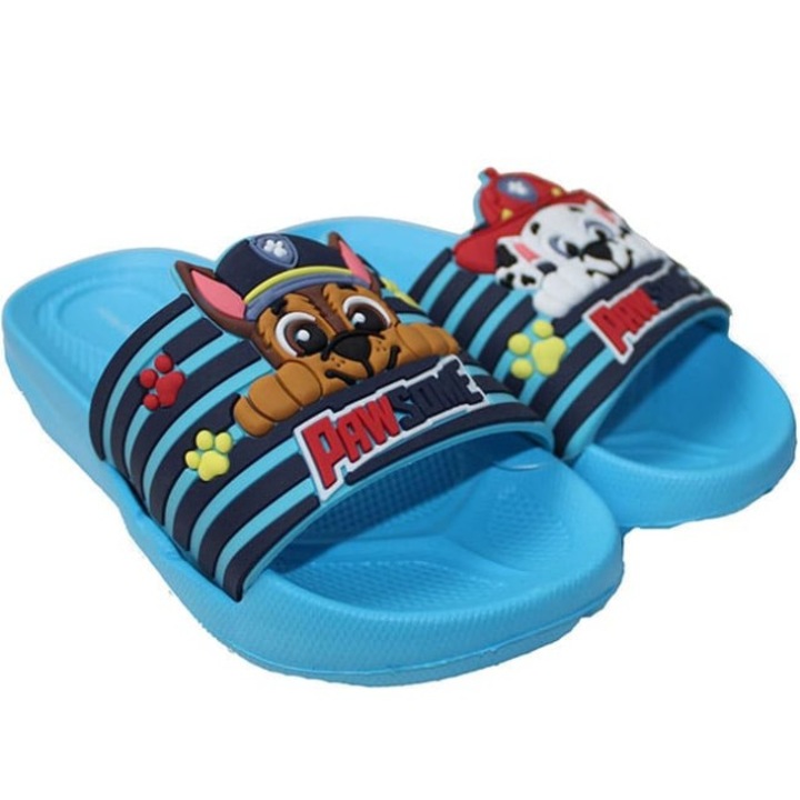 Șlapi pentru copii Paw Patrol 3D lățime