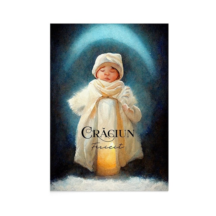 Felicitare Craciun Precious Angel, Zizula Cards, 105 x 150 mm