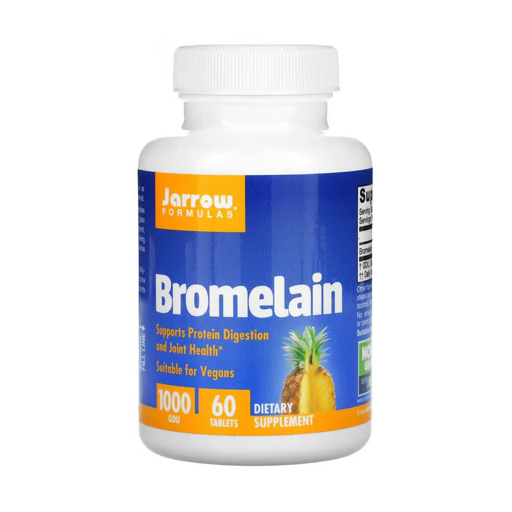 Bromelain, 1000 GDU, Jarrow Formulas, 60 tablete eMAG.ro