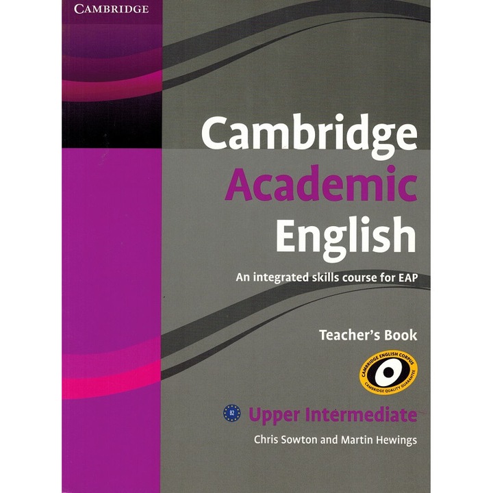 Cambridge Academic English Upper Intermediate Teacher's Book- angol - Könyv