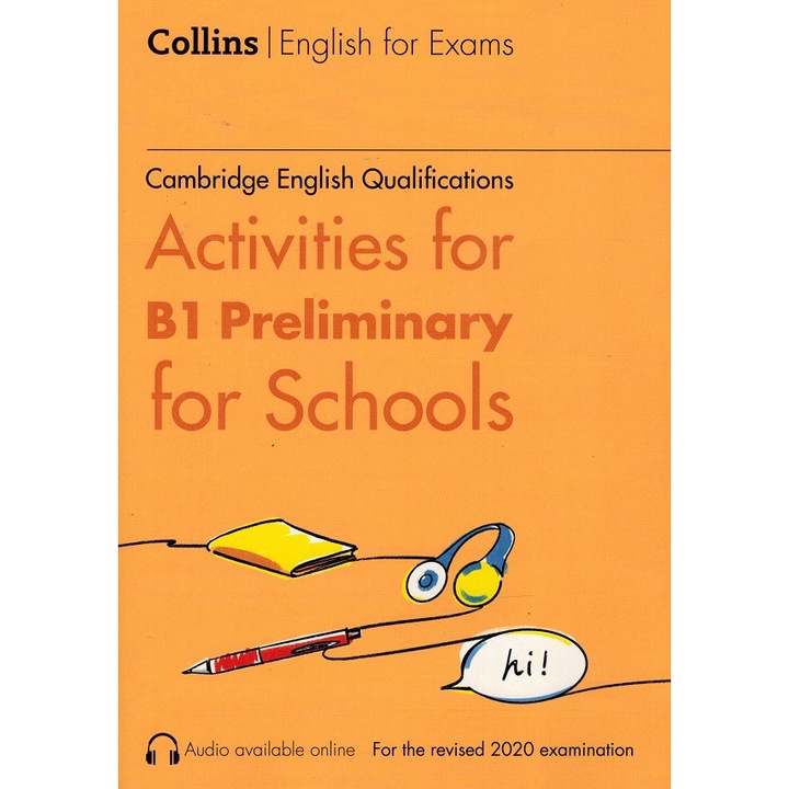 Activities for B1 Preliminary for Schools (Collins Cambridge English) Paperback