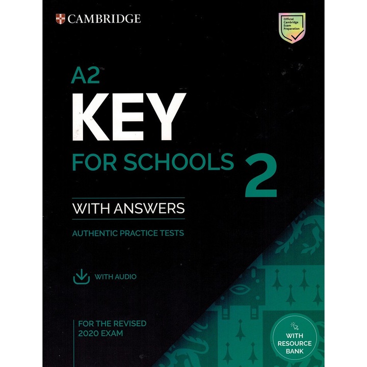 A2 Key for Schools 2 Student's Book with Answers and Resource Bank