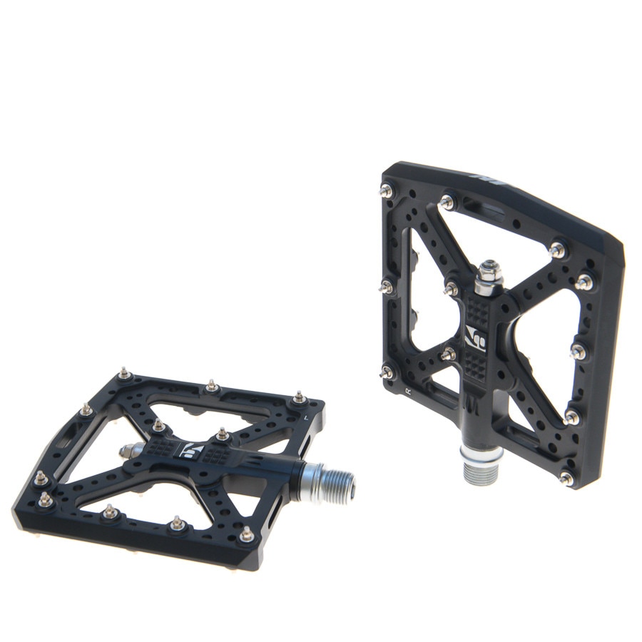 Pedale Aluminiu HT , K01 , Rulmenti , Pini Schimbabili , Negru