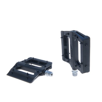 Pedale plastic HT , PA 12A , 2 Rulmenti , Pini otel schimbabili , Negre Pedale plastic HT , PA 12A , 2 Rulmenti , Pini otel schimbabili , Negre