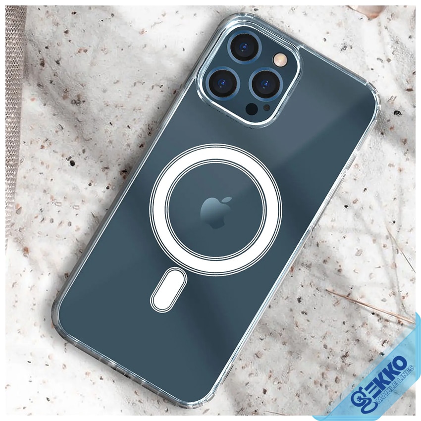 Калъф за iPhone 12 Pro, MagSafe Compatible, противоударен, подсилени ...