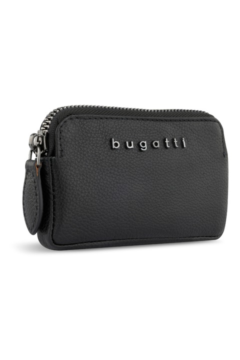 Női pénztárca, Bugatti, natúr bőr, 49482, Bella sorozat, fekete