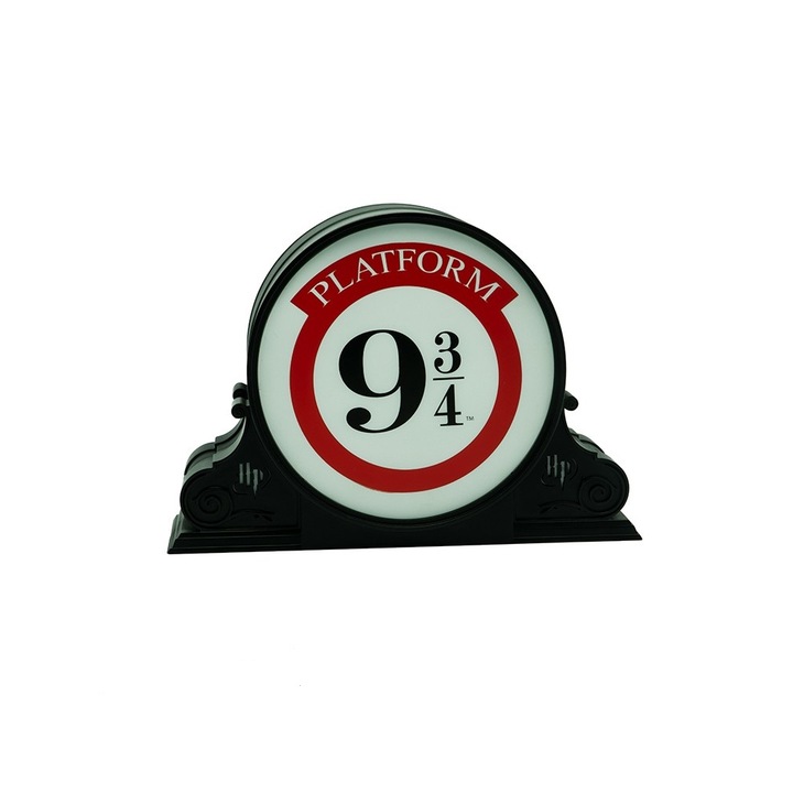 Lampa ABYSTYLE HARRY POTTER Lamp Platform 9 3/4, LED, Negru