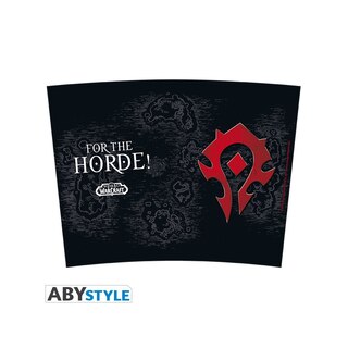 Cappellino Snapback World Of Warcraft - Fazione Orda - Nero/Rosso, 100% Ufficiale Abystyle