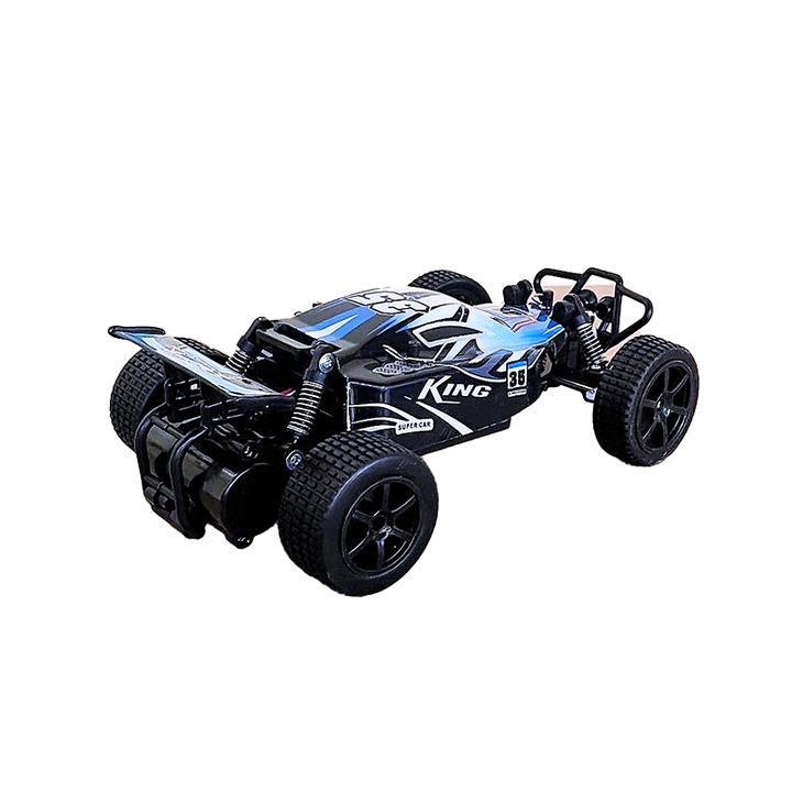 Masinuta cu telecomanda, Plastic, 6 ani+, 1:20, Albastru