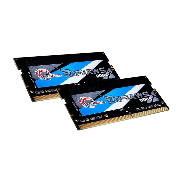 G.SKILL 16GB DDR4 2400MHz Kit(2x8GB) SODIMM Ripjaws, 145613, Memória (notebook)