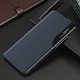 Калъф, За Samsung Galaxy Note 10 Plus 4G/Note 10 Plus 5G, Екологична кожа, Тъмно син