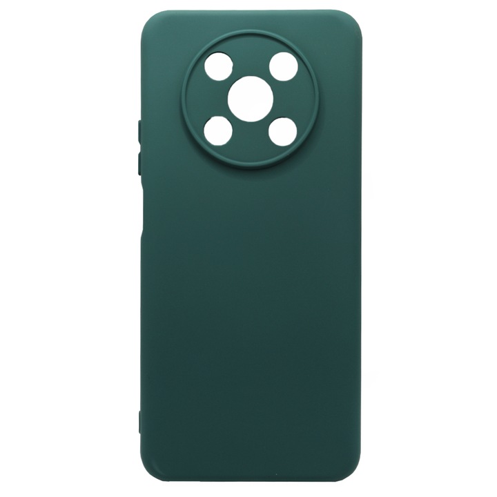 Szilikon burkolat Huawei nova Y90 belső mikroszálas, kamera védelem, zöld