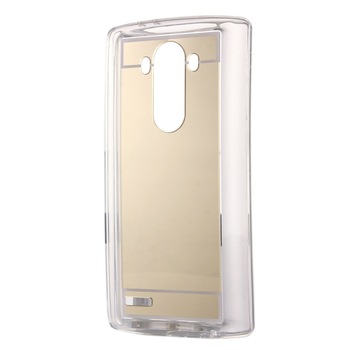 Husa pentru spate SIlicon Reflect, LG G4, auriu Husa pentru spate SIlicon Reflect, LG G4, auriu