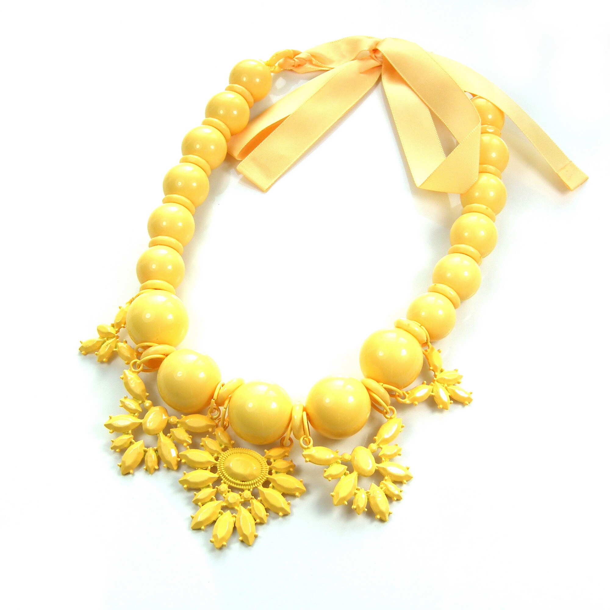 Colier Statement Yellow Candy