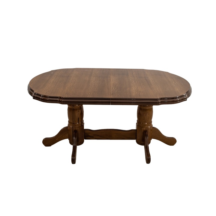 Masa extensibila 160x200 cm Jork, lemn nuc