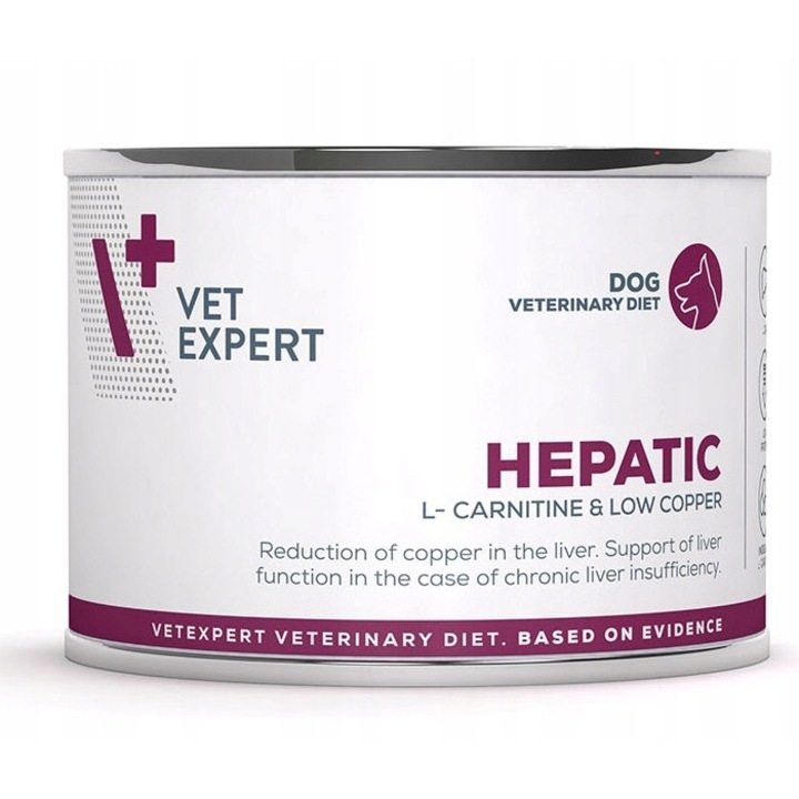 Hrana pentru caini, Vetexpert, Hepatica, 6 x 200 g