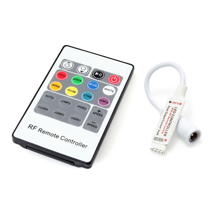 Радиоконтролер за LED ленти Koloreno RGB, RF-RGB-20
