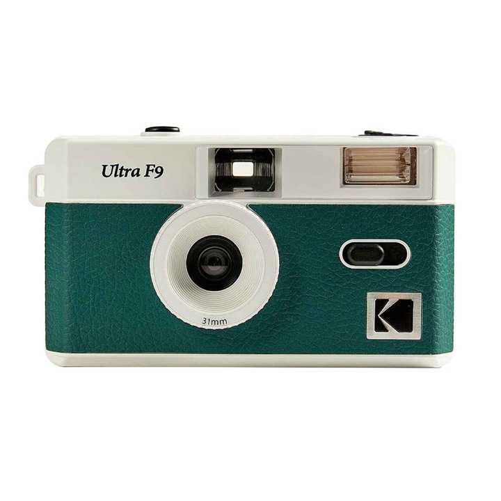 Филмов фотоапарат Kodak ULTRA F9, многократно ползване, Night dark green white