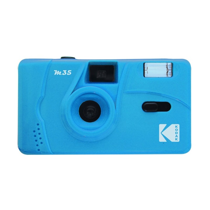 Филмов аналогов фотоапарат Kodak M35, за многократно ползване, син