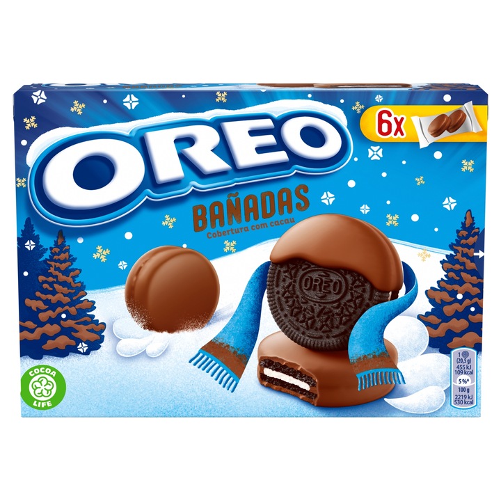 Oreo tejcsokoládéba mártva, 246g
