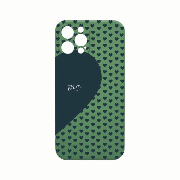 Силиконов калъф Unique за Apple iPhone 12 Pro Max, Love Me, защита на камерата, Beryl PGR 100