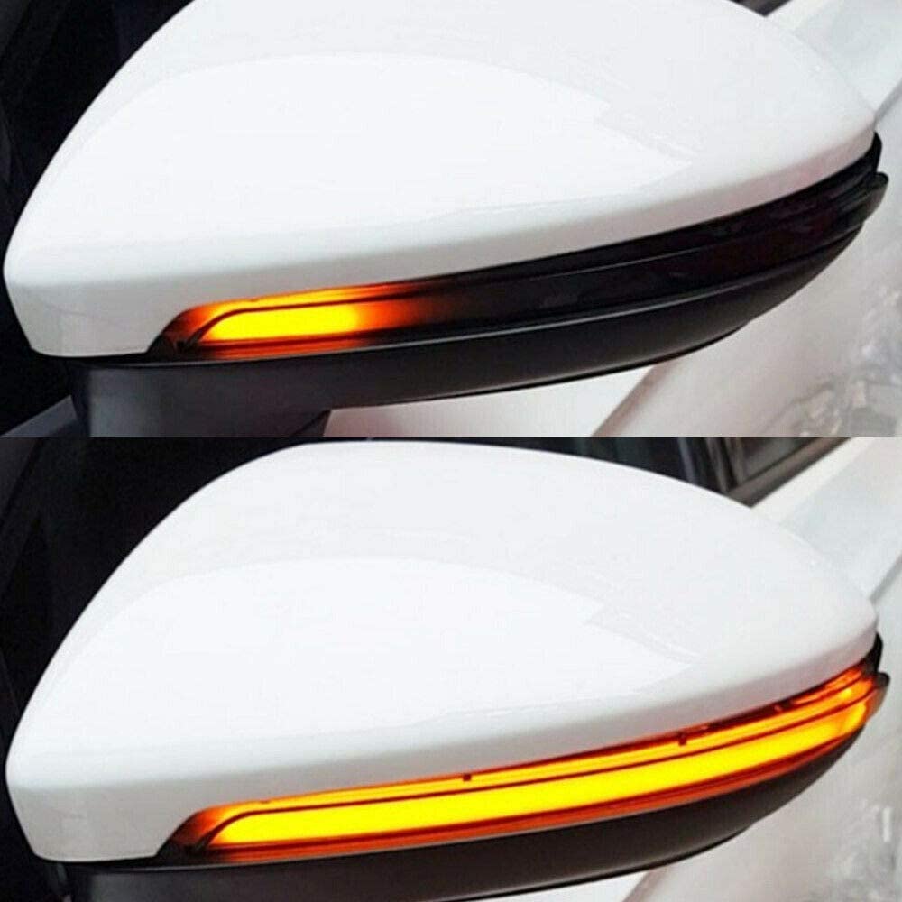 Комплект 2 огледала с динамична сигнализация LED огледало GOLF 7 MK7 ...