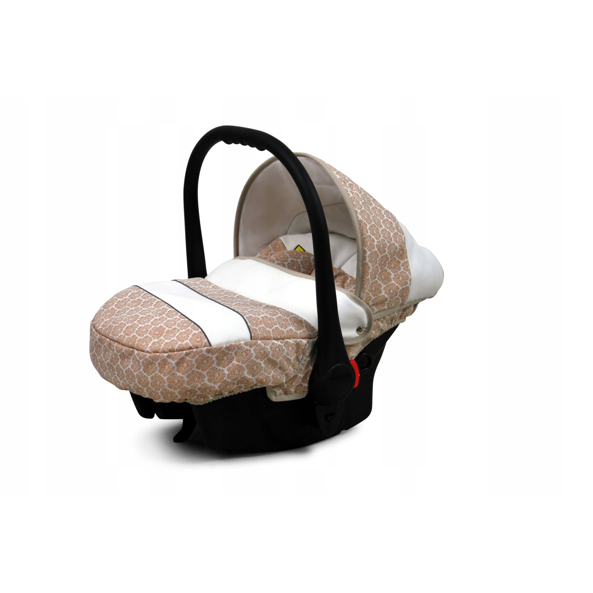 Carucior BabyLux 3 in 1 Classic White Frunza de feriga de Copii Adanc Reversibil Cadru Aluminiu