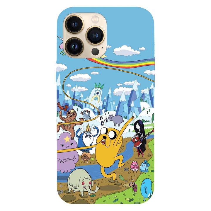 Husa compatibila cu Apple iPhone 13 model Jake's happiness, Silicon, TPU, Viceversa