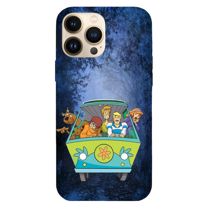 Husa compatibila cu Apple iPhone 13 model Mystery Mystery Machine Scooby Doo, Silicon, TPU, Viceversa