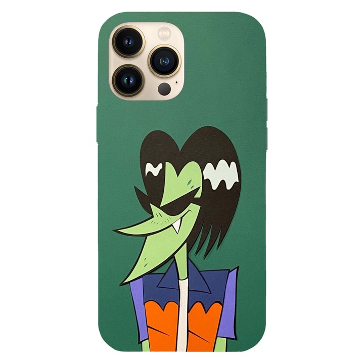 Калъф, съвместим с Apple iPhone 13 модел Ace The Ganggreen Gang, силикон, TPU, обратно