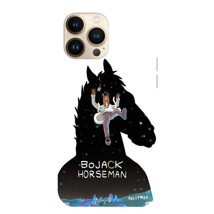 Husa compatibila cu Apple iPhone 13 model BoJack Horseman, Silicon, TPU, Viceversa