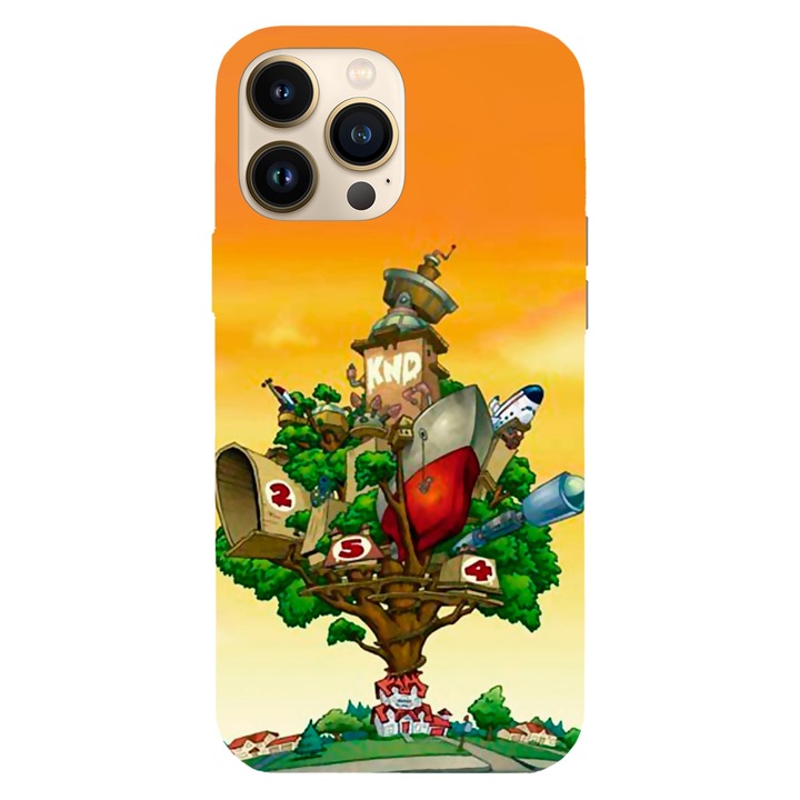 Husa compatibila cu Apple iPhone 14 Pro model Codename Kids Next Door Base, Silicon, TPU, Viceversa