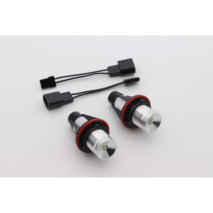 Set 2 Becuri Led Marker Angel Eyes 20W DRL Canbus E87 E60 E61 E63 E64 E65 E66 E83 E53 E39