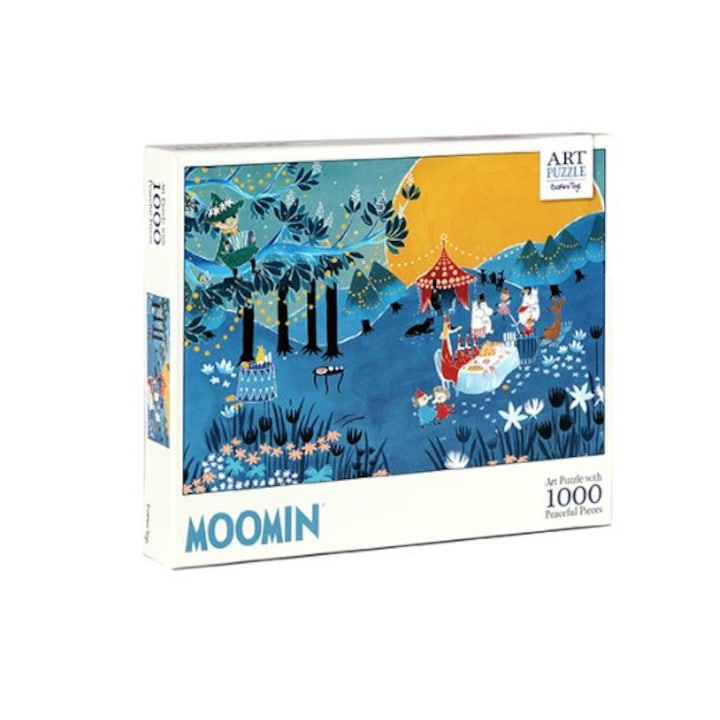 Пъзел Barbo Toys, Moomin Art, 1000 части, син