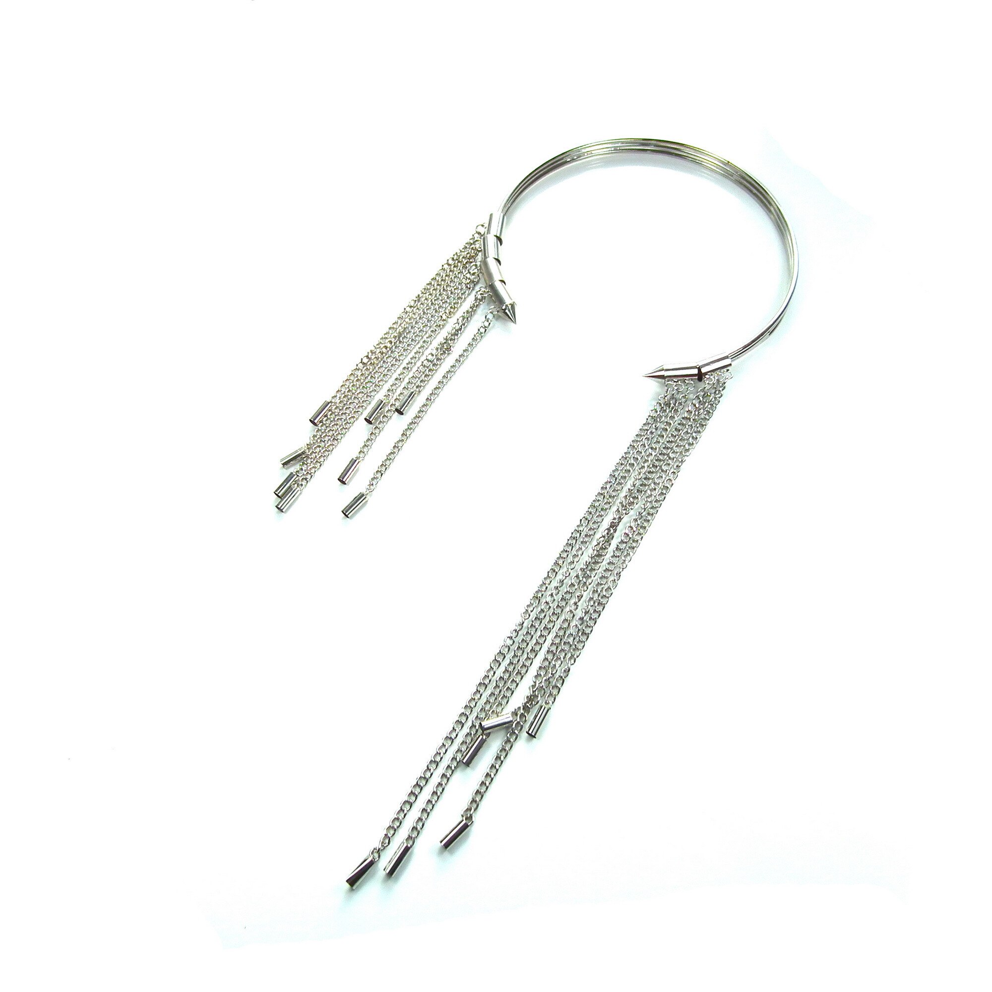 Colier Statement Zahara Silver