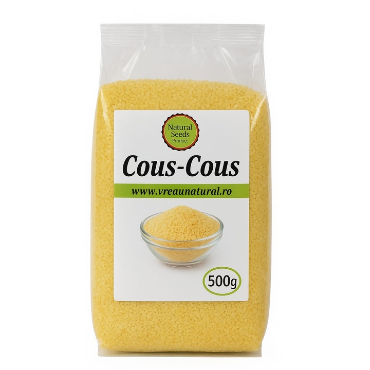 Cous-Cous 500gr, Natural Seeds Product