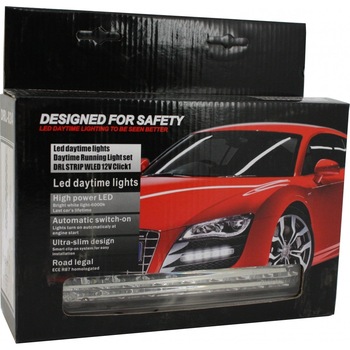 Lumini de zi drl - proiectoare led - 24 leduri Lumini de zi drl - proiectoare led - 24 leduri