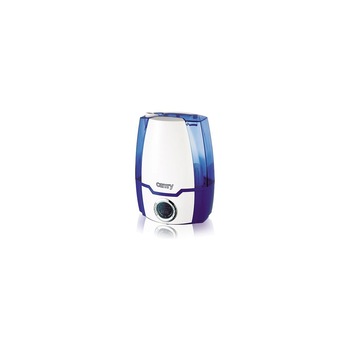 Umidificator de aer cu ultrasunete Camry CR 7952, 5.2 l, Ionizare, Timer, 25m2, 17 h, Alb-albastru Umidificator de aer cu ultrasunete Camry CR 7952, 5.2 l, Ionizare, Timer, 25m2, 17 h, Alb-albastru