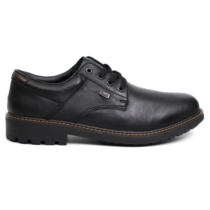 Pantofi barbati F4611 00 negru, Rieker, 44 EU