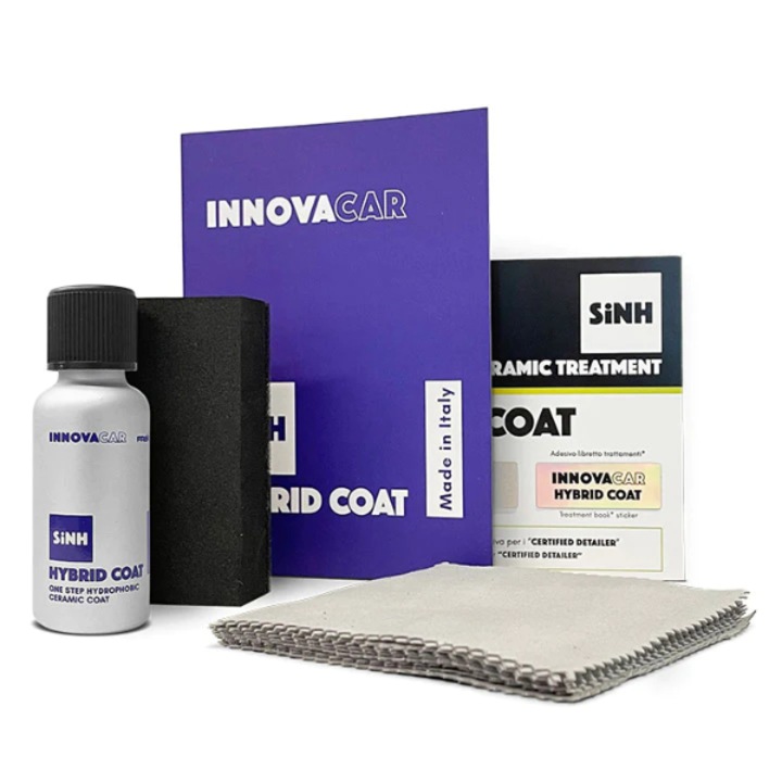 Kit protectie ceramica auto, InnovaCar, SiNH Hybrid Coat, 30ml