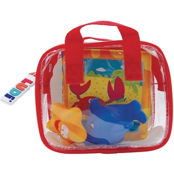 Set de baie cu carte si stropitori LUDI Set de baie cu carte si stropitori LUDI