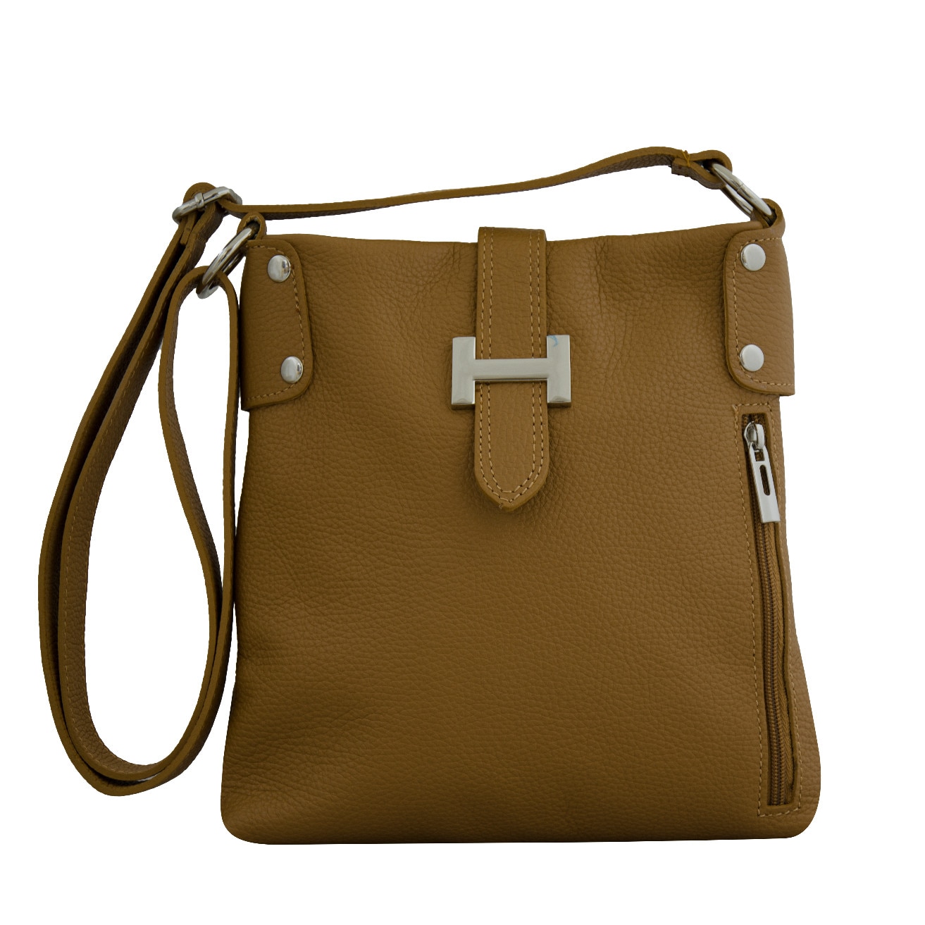 Geanta crossbody din piele naturala, Anita, Coio