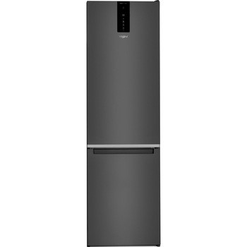 Combina frigorifica Whirlpool W9 931D KS 3, 355L, NoFrost, clasa energetica D, Negru/Inox