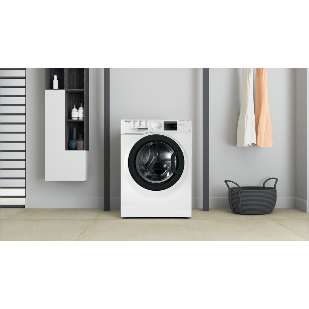 Whirlpool WRSB 7259 D EU Masina de spalat ingusta cu incarcare frontala, clasa energetica B, max. 1200 rpm, capacitate 7 kg