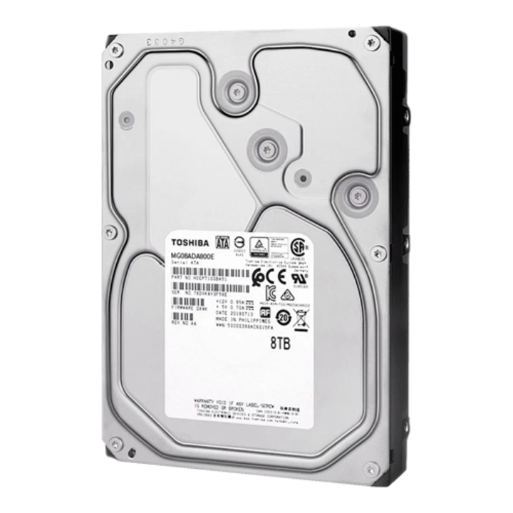 Hard disk 8TB, Enterprise serie MG08 - TOSHIBA MG08ADA800E