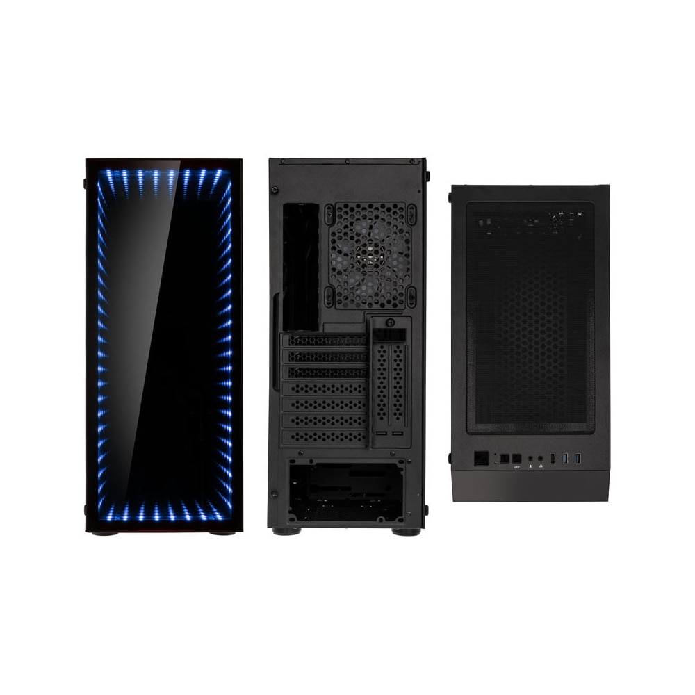 Carcasa Kolink Void Rift RGB TG Midi-Tower Black Window ATX - eMAG.ro